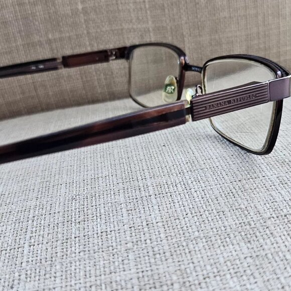 Banana Republic Men Glasses/Sunglasses Frame Brown Tone Eyewear 54[]18 145 - Picture 7 of 11